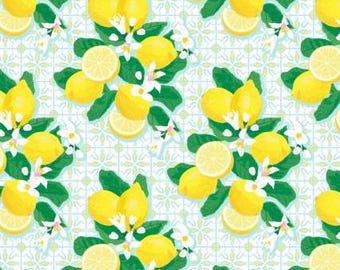 Fabric cotton, LEMON BUNDLES, 58240201-01, Quilt Fabrics, 100% cotton, quilt cotton - Lemon Drops of Camelot Fabrics