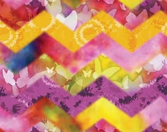 Fabric cotton, CHEVRON DREAMS, 21240502, 01, Quilt Fabrics, 100% cotton, quilt cotton - Rainbow Dreams of Camelot Fabrics