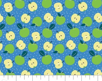 QUILT FABRIC APPLE, 100% Cotton, designer - Feeling's Fruity de Camelot Fabrics