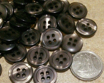 13mm, BRONZE, 100 buttons