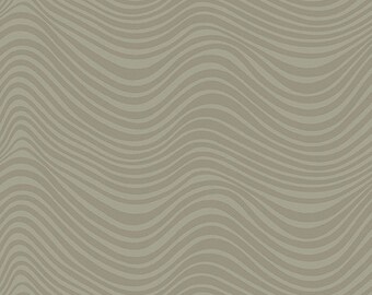 QUILT FABRIC WAVE, 9662, gray, 100% coton - Stealth d'Andover Fabrics