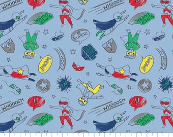 CAMELOT FABRICS, Hero Boy, 27180502, Half-Pint Heroes, cotton, cotton quilt, cotton designer