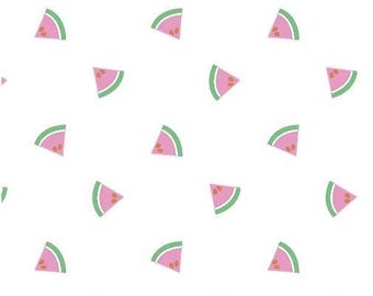Fabric cotton, WATERMELON SNACK, 58240506, 01, Quilt Fabrics, 100% cotton, quilt cotton - Serving Summer of Camelot Fabrics