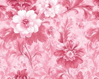 Camelot Fabric FLOWER SHOP Cotton Quilt Fabric 64250106-01 - En Vogue