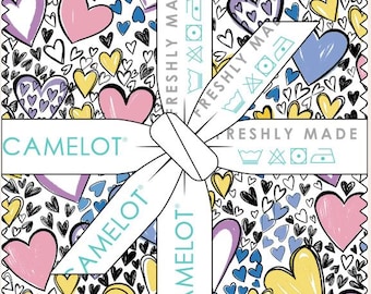 QUILT FABRICS, 42 squares 5 inchs, Cat, 100% cotton, quilt cotton - Mysticat of Camelot Fabrics
