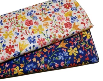 ANDOVER, Flower, Lovebirds Meadow, 9862 B, quilt cotton