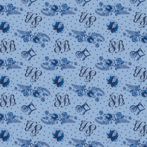 QUILT FABRIC Sleeping Beauty, 100% cotton, cotton quilt, cotton designer