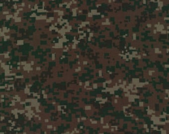 ROBERT KAUFMAN, CAMO, 20273, 44, 100% Cotton