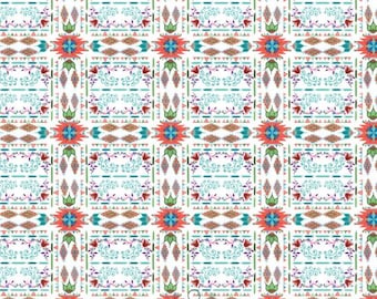 Fabric cotton Pendelton White, 57230103-01, QUILT FABRICS, 100% cotton, quilt cotton - Rejevenation Collection of Camelot Fabrics