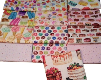 ROBERT KAUFMAN, 13 prints, Sweet Tooth, cotton, cotton quilt, cotton designer - Sweet Tooth de Robert Kaufman