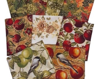 QUILTING FABRIC, 100% Cotton - Bounty of the season, Robert Kaufman