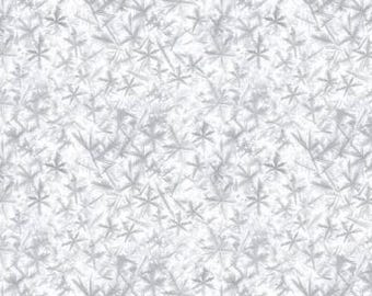Fabric cotton Frost, White, Gray, 21231202, 01, QUILT FABRICS, 100% cotton, quilt cotton - Strokes of the Wild of Camelot Fabrics