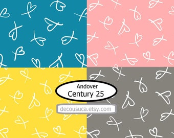 ANDOVER, 4 colors, Century Print, DEAR DIARY, CS25, cotton, cotton quilt, cotton designer