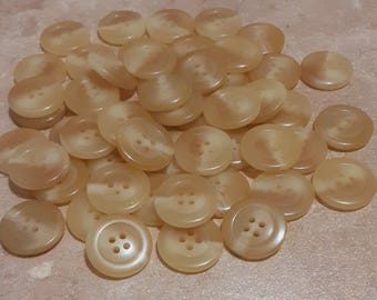 12 Buttons, 21mm, ZEBRÉ, button 4 holes