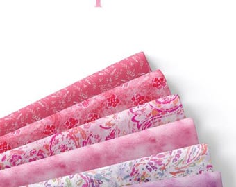 QUILT FABRICS, 42 squares 5 inchs, 100% cotton, quilt cotton - Daphne of Camelot Fabrics