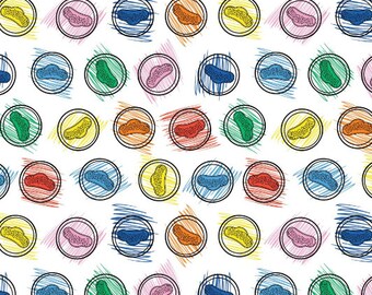 CAMELOT FABRICS, Playdoh, 95080101, 100% cotton