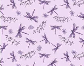 Fabric cotton, SOFT DRAGONFLY INN, Lilac, 23840115, 01, Quilt Fabrics, 100% cotton, quilt cotton - Gilmore Girls of Camelot Fabrics