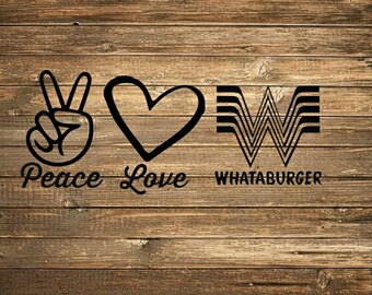 Whataburger Svg Etsy