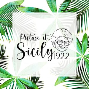 Die goldenen Mädchen Sophia Patrillo Bild es Sizilien lustige Geschenk PNG für Vinyl-Aufkleber
