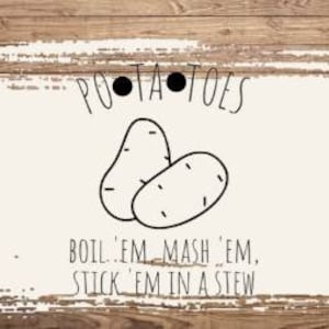 Lord Of The Ring PNG Samwise Gamgee Potatoes Boil Em Mash Em
