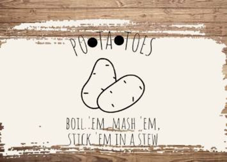 Lord of the Ring PNG Samwise Gamgee Potatoes Boil Em Mash Em Etsy