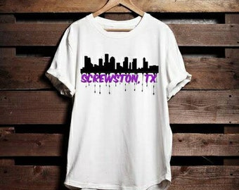 Screwston Texas Houston Tx  DJ Screw Screwed Up Drip Lean Purple Drink PNG for sublimation or sticker