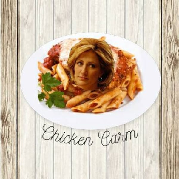 The Sopranos Carmela Soprano Chicken Parm Chicken Carm funny PNG for decal or sublimation