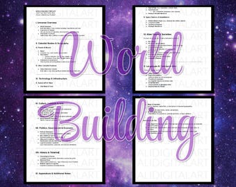 Comprehensive World Building Template & Guide For Sci-Fi Writers