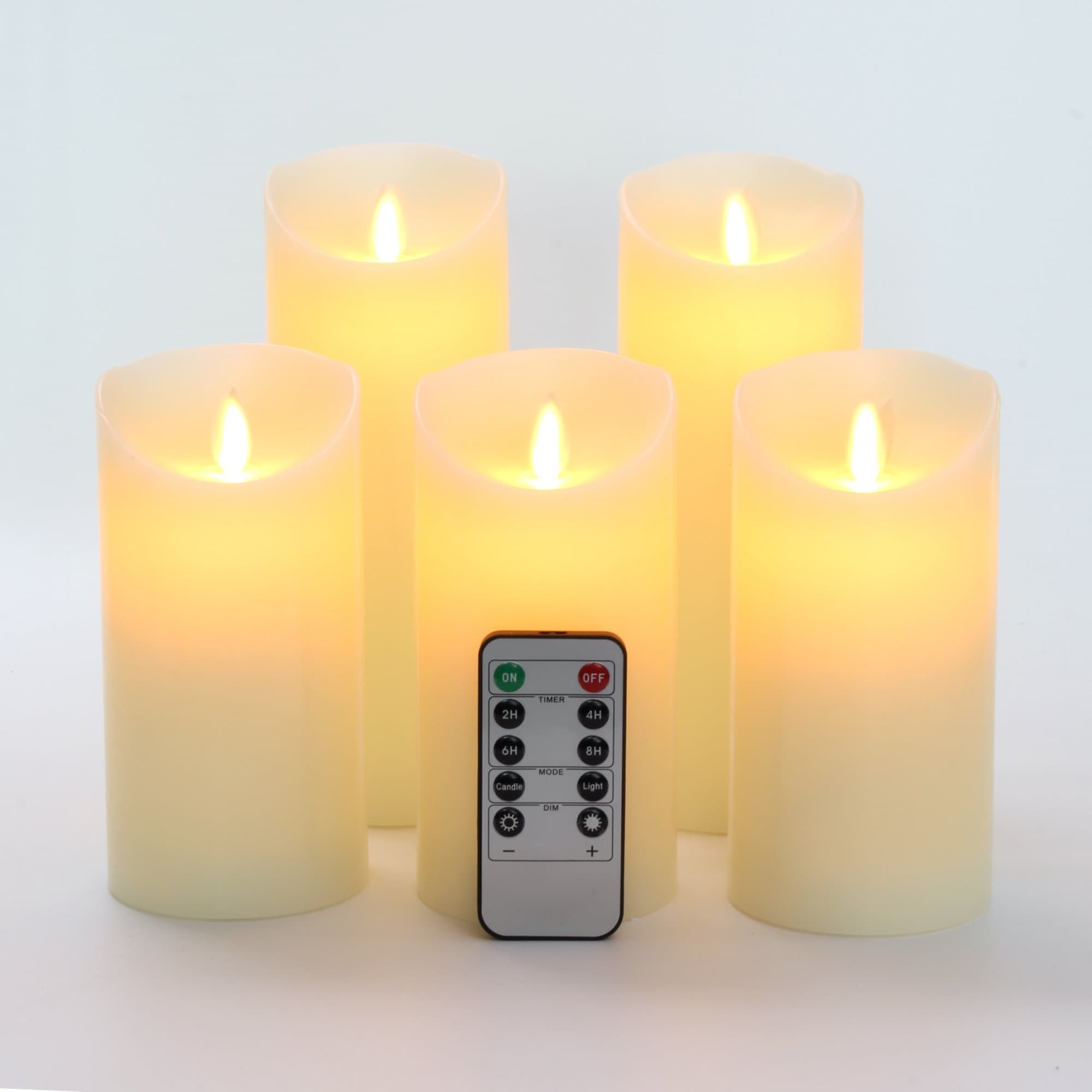 Set of 10 LED tealight candles - Beloveday