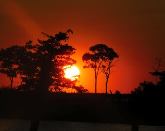 Sunset over the Bay