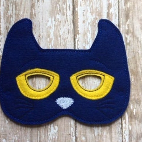 Inspired One Cool Cat Face Mask Great for Birthday Parties Etsy