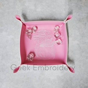 Collapsible Mermaid Dice Tray ~ Portable Snap Tray ~ 3 Different Sizes to Choose from