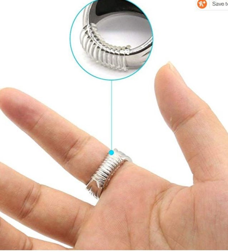 Ring Adjuster Makes Large Rings Fit Size Reducer Etsy