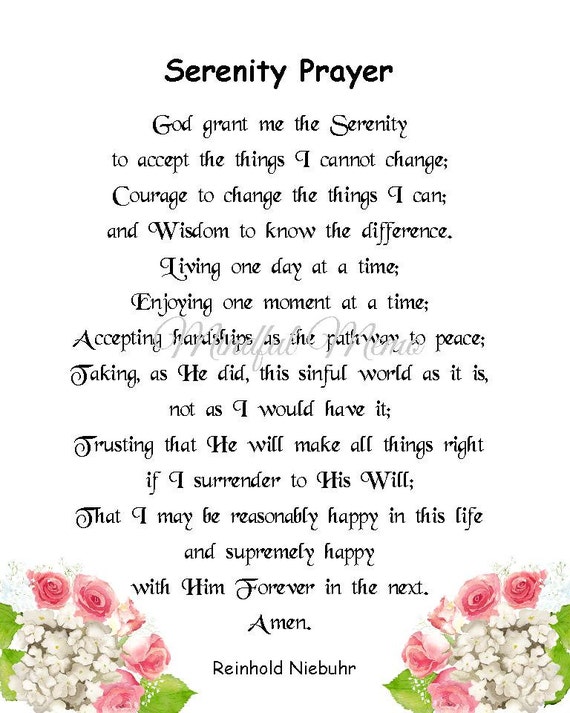 Full Serenity Prayer Ubicaciondepersonas cdmx gob mx