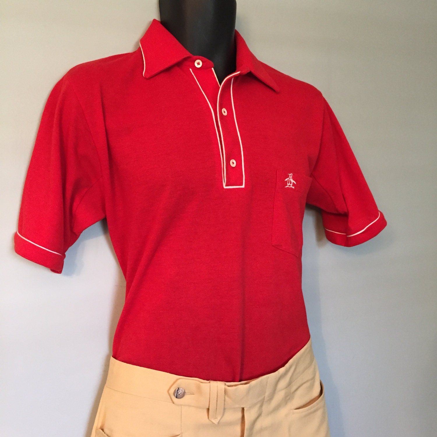 Vintage Munsingwear Grand Slam Penguin golf shirt EXCELLENT | Etsy