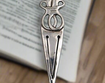 Marque-page Les amoureux en argent sterling (PH-05)