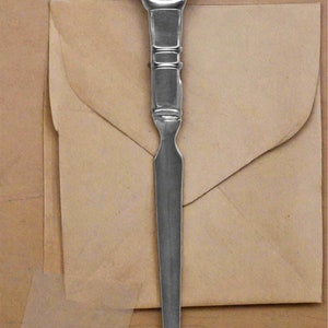 Abrecartas griego de plata esterlina (PC-08)