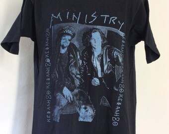 ministry band shirt