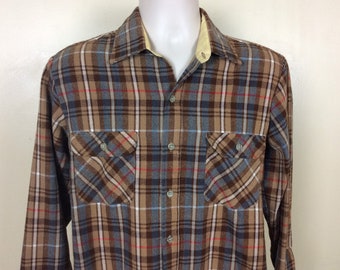 Vintage Print Ad 1954 Arrow Country Flannels Casual Wear Shirts Now.... Light As A Feather Fabric Warm As Toast