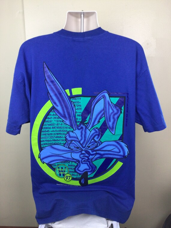 ヴィンテージ 1997 ルーニー・テューンズ ワイリー・コヨーテ Tシャツ