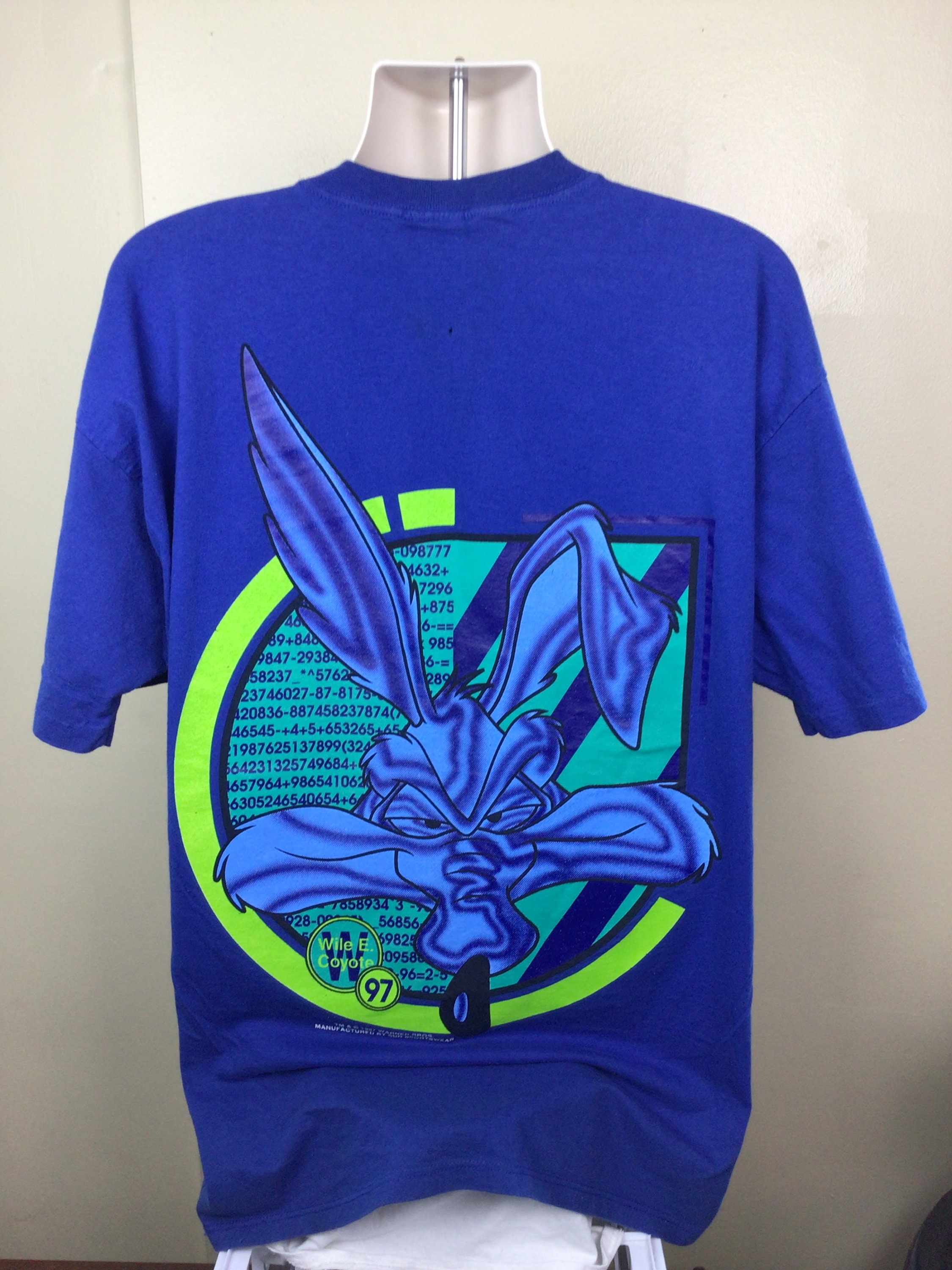 ヴィンテージ 1997 ルーニー・テューンズ ワイリー・コヨーテ Tシャツ