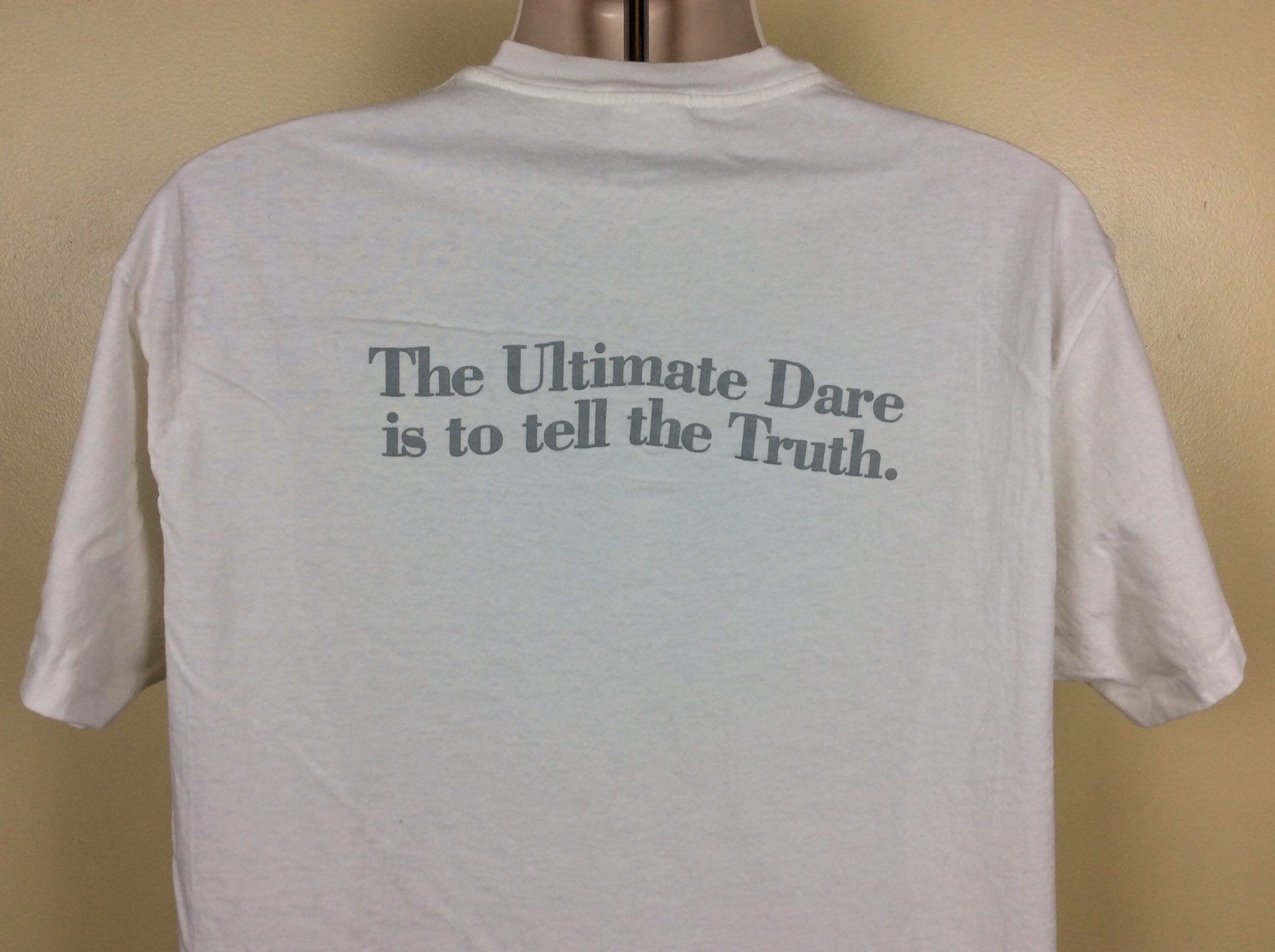 Vtg 1991 Madonna Truth or Dare T-shirt White XL 90s Pop