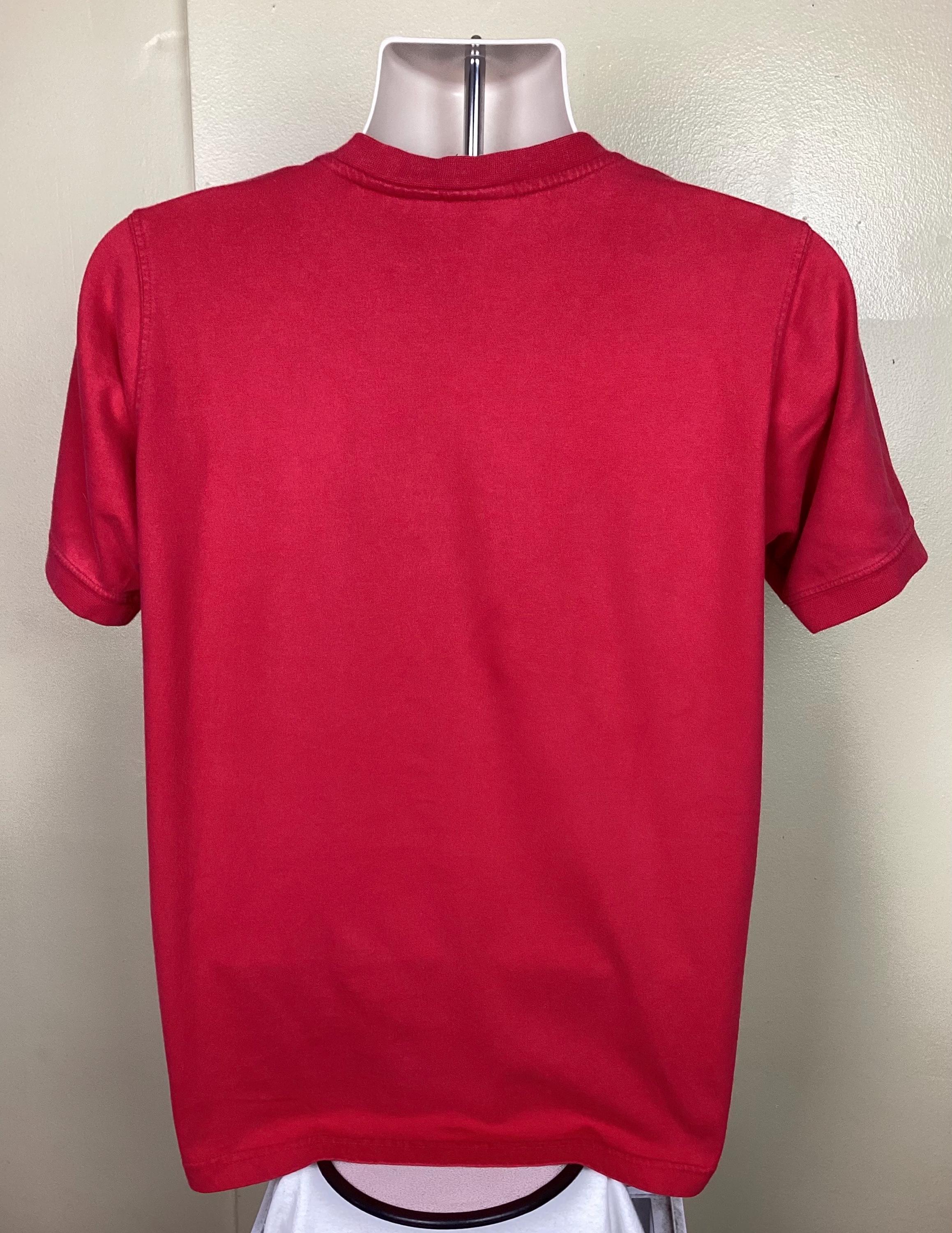 '98フランスWC adidas大会公認Tシャツ(希少デザイン) Vtg 1998 Adidas World Cup England T-shirt Red L 90s France