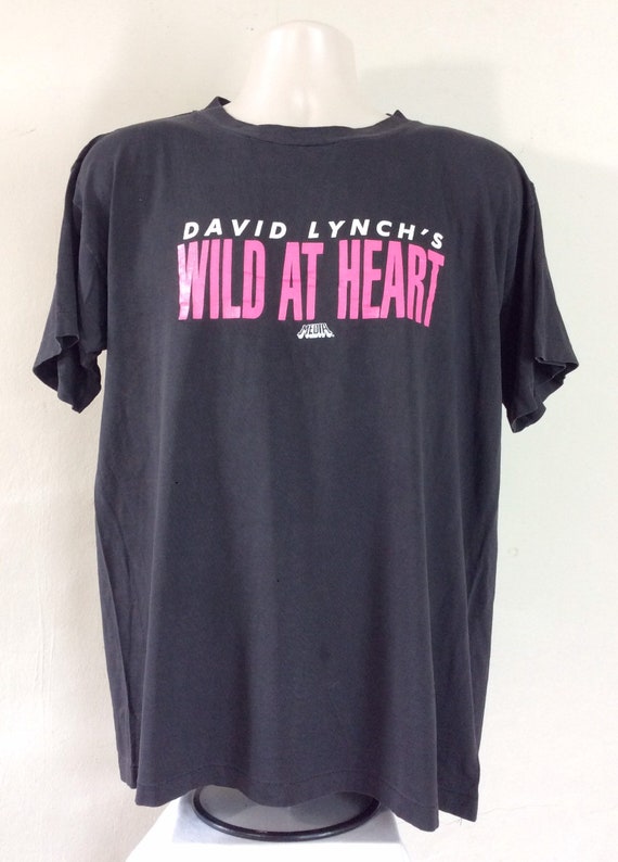 Vtg 90s David Lynch Wild At Heart T-Shirt Black L/