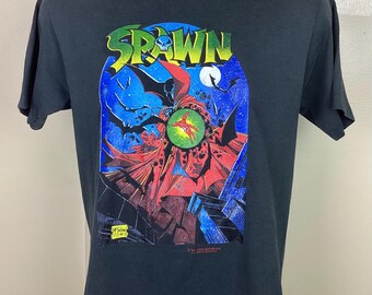 90s SPAWN スポーン Movie Official Tシャツ XL s-l400.jpg