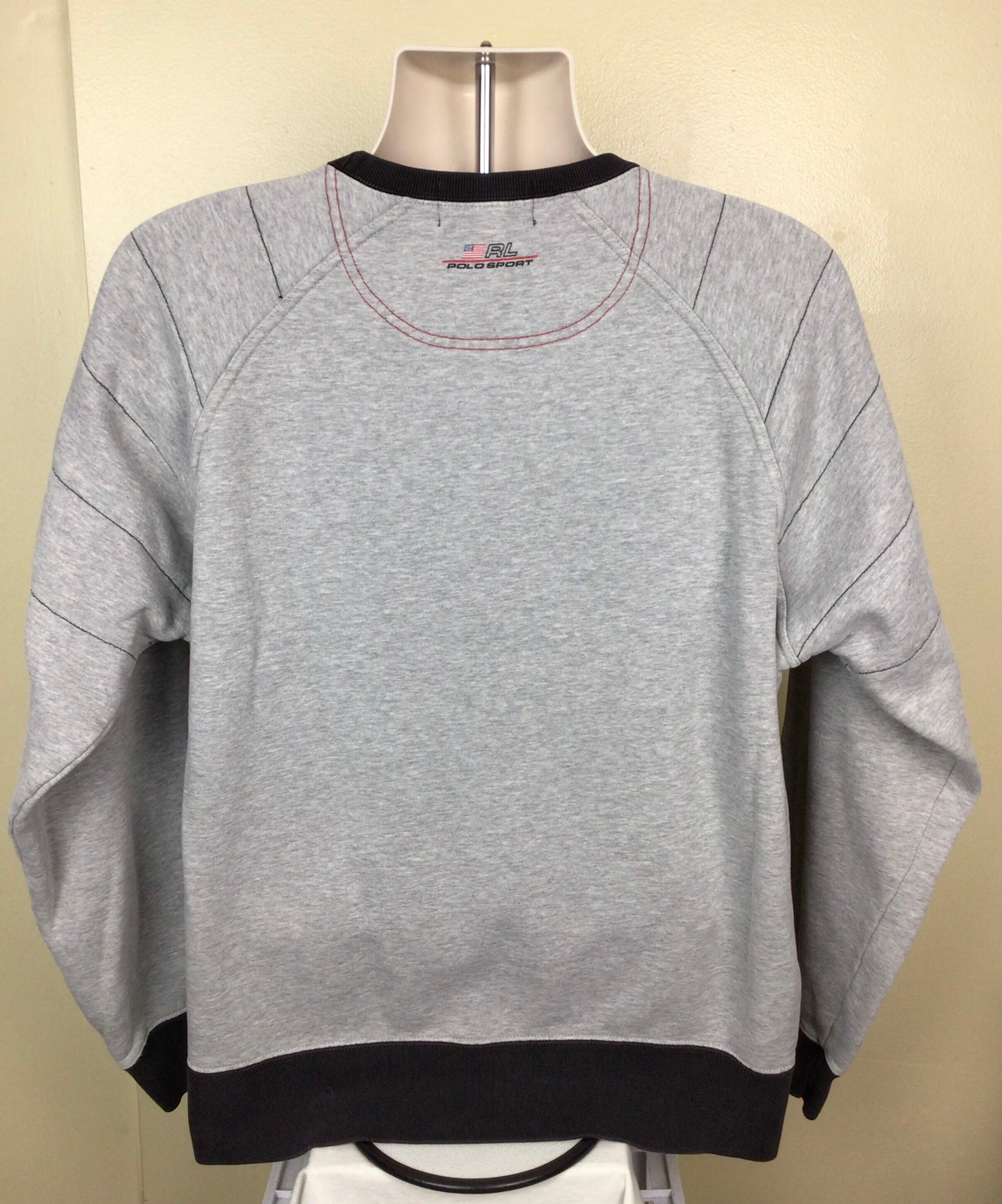 \"90s ラルフローレン\" crewneck sweatshirt 7f グレー Fleece Crewneck Sweatshirt | Tees & Sweatshirts Shirts