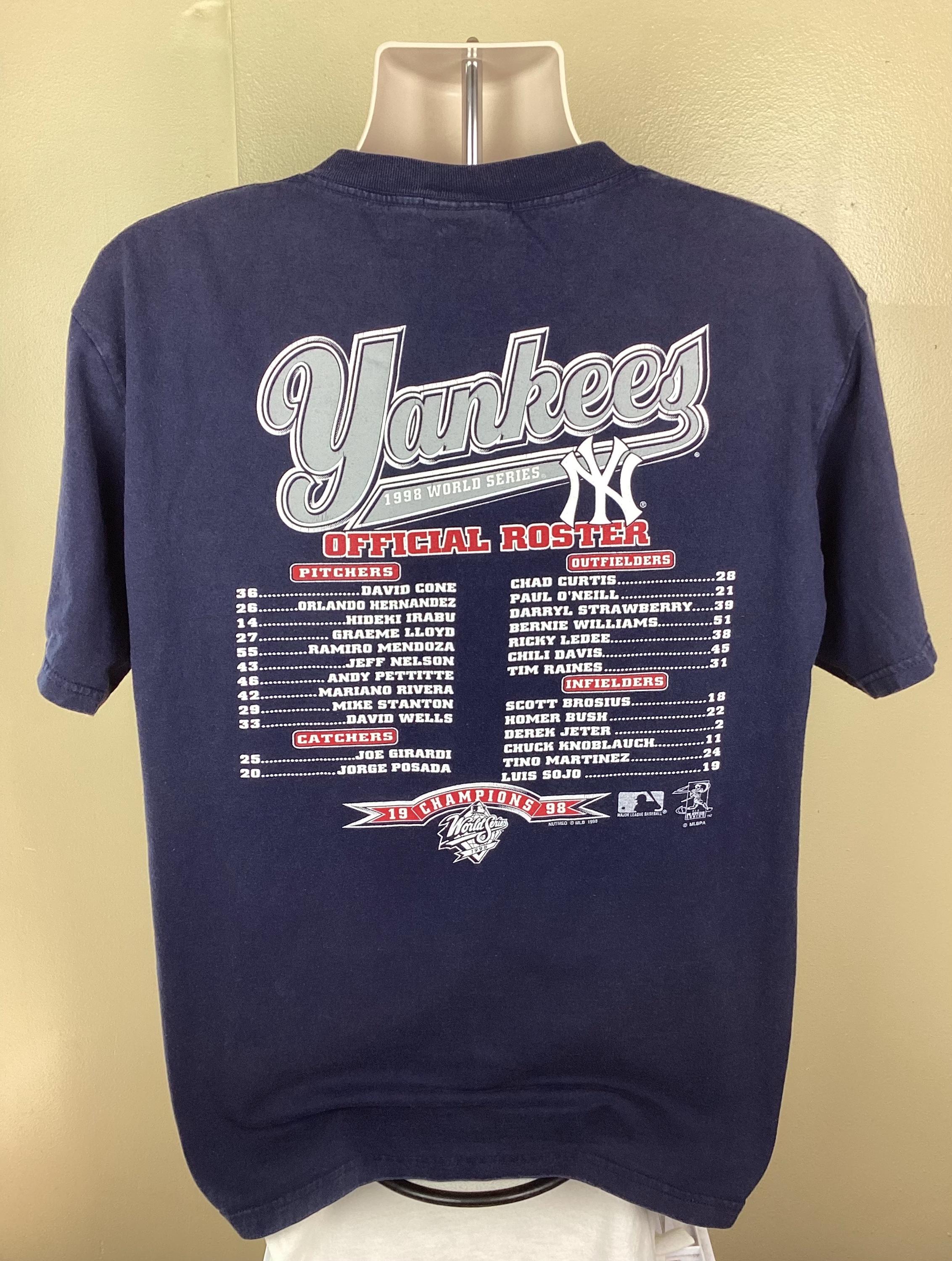 ヤンキース 1998年ワールドチャンピオン Tシャツ Vintage 1998 New York Yankees World Series Champions Starter
