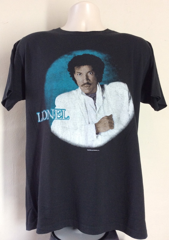 Vtg 1986 Lionel Richie Dancing On The Ceiling Concert T Shirt L Xl 80s Pop R B Commodores