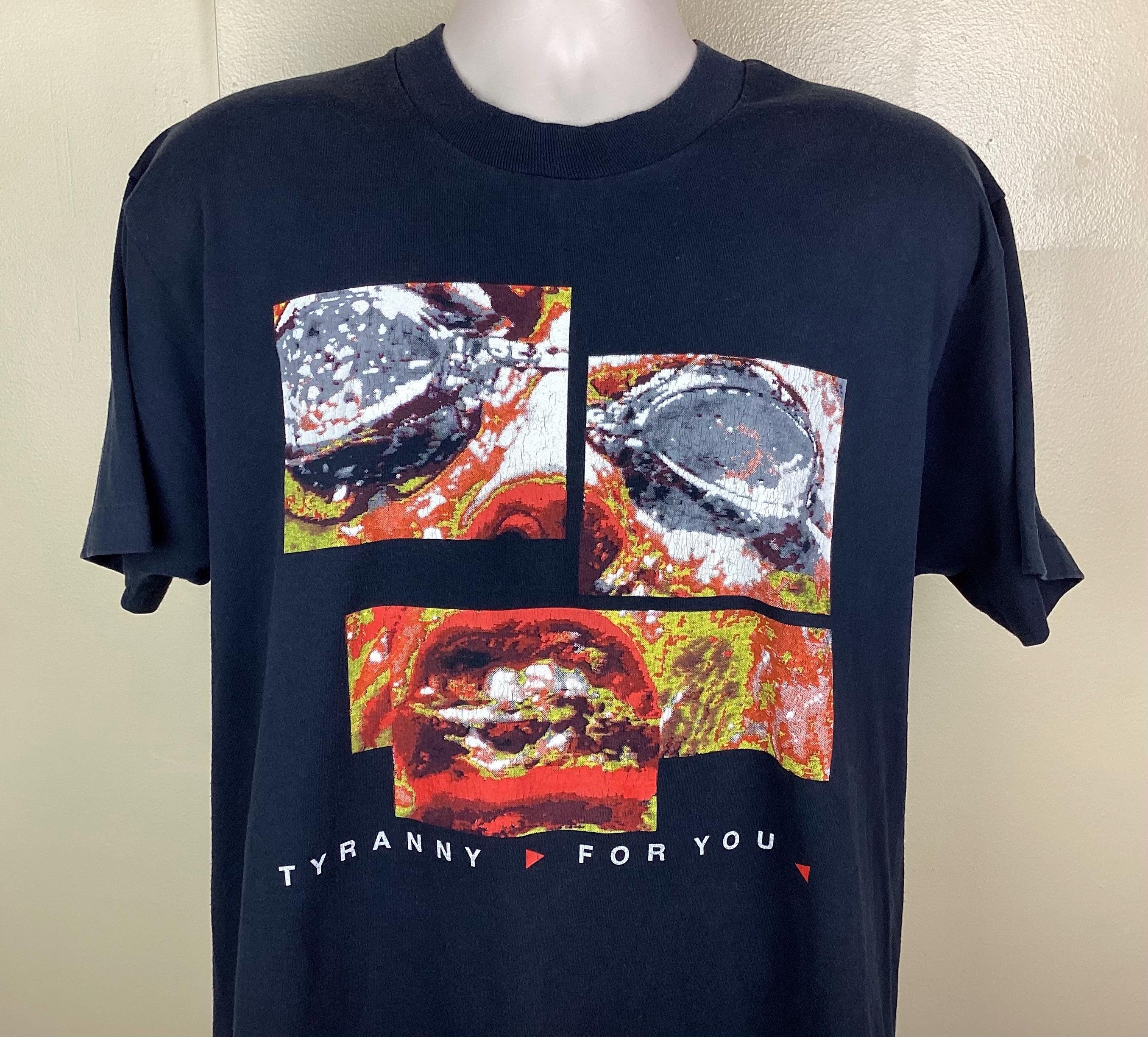 Vintage 1991 Front 242 Concert T-shirt Black XL 90s Tyranny for