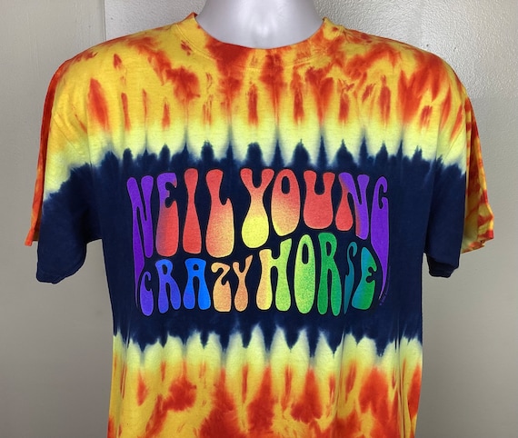 Vtg 2003 Neil Young and Crazy Horse Greendale Concert T-shirt